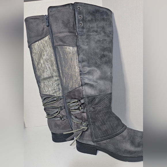 Spring Step Patrizia Maxie Boots-Grey - Picture 4 of 16